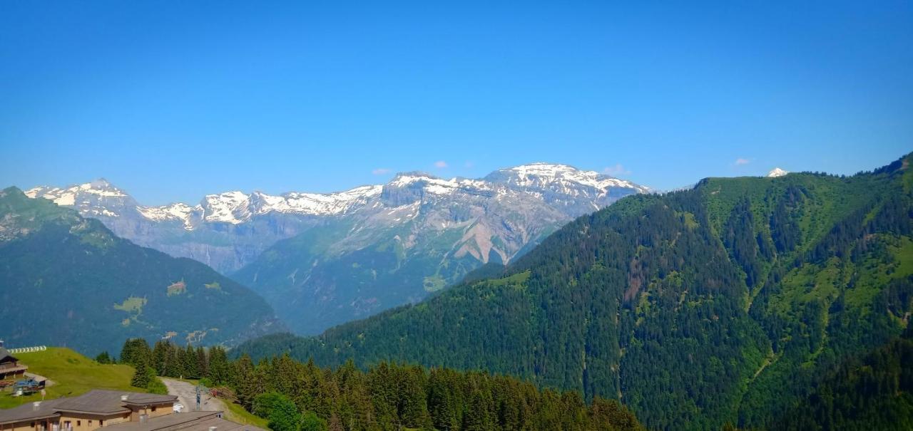 Appartement Au Pied Des Pistes Samoëns Esterno foto